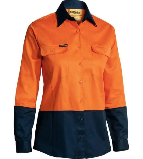 Picture of Bisley,Women's Hi Vis Drill Shirtt